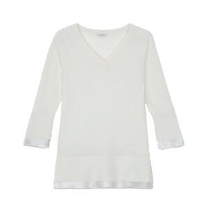 Lafayette 148 New York White Sweater